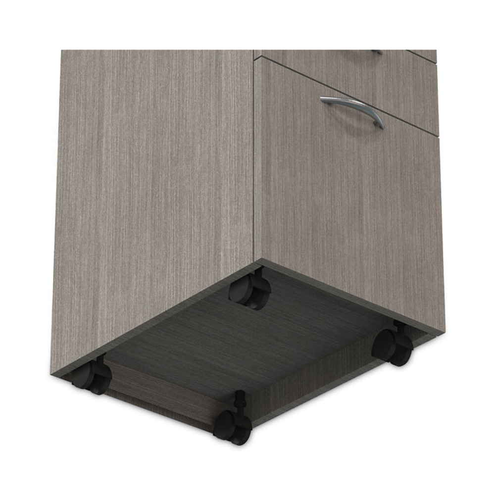 ALERA VA572816GY Alera Valencia Series Mobile Pedestal File, Left/Right, 3-Drawer: Box/Box/File, Legal/Letter, Gray, 15.88 x 20.5 x 28.39