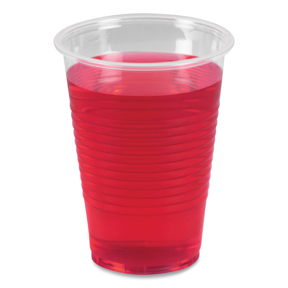 BOARDWALK TRANSCUP9PK Translucent Plastic Cold Cups, 9 oz, 100/Pack