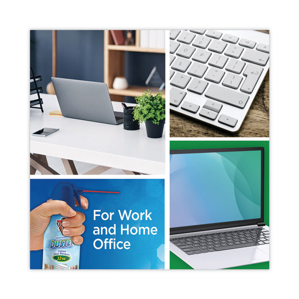 FALCON SAFETY Dust-Off® DPSXL12 Disposable Compressed Air Duster, 12 oz Can