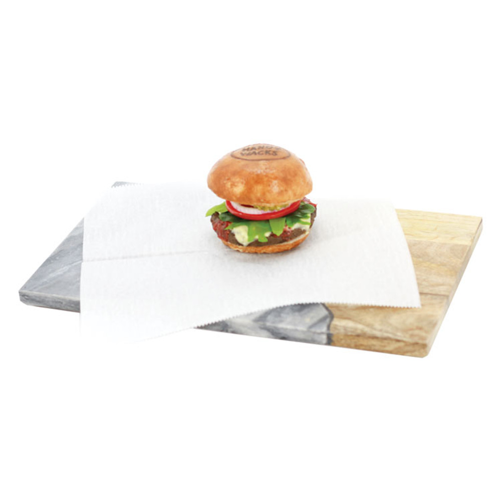 HANDY WACKS CORPORATION Wacks© FW15 Interfolded Food Wrap Deli Sheets, 10.75 x 15, 500/Box, 12 Boxes/Carton