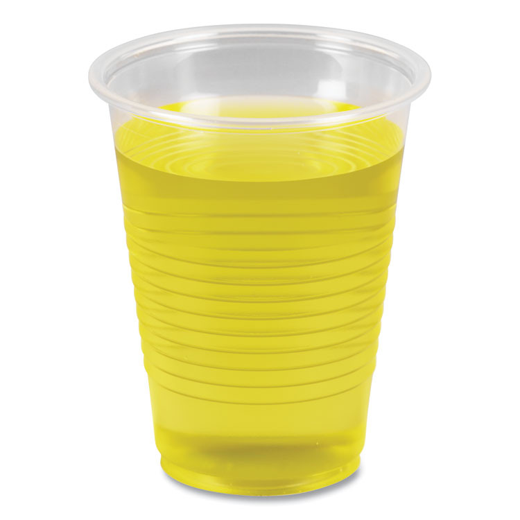 BOARDWALK TRANSCUP7PK Translucent Plastic Cold Cups, 7 oz, 100/Pack