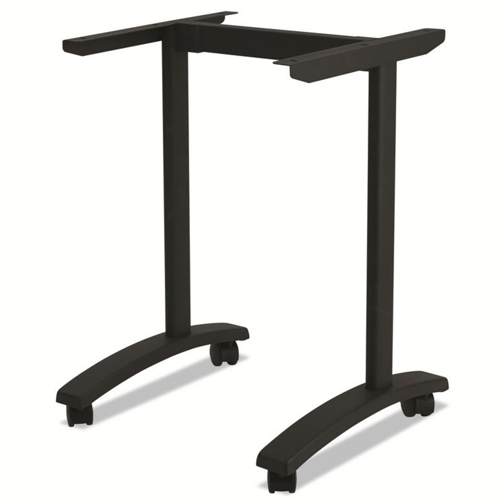 ALERA VA7443BK Alera Valencia Series Training Table T-Leg Base, 24.5w x 19.75d x 28.5h, Black