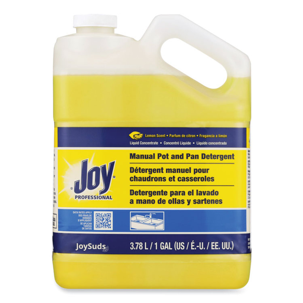 JOYSUDS, LLC. 43607CT Dishwashing Liquid, Lemon Scent, 1 gal Bottle, 4/Carton