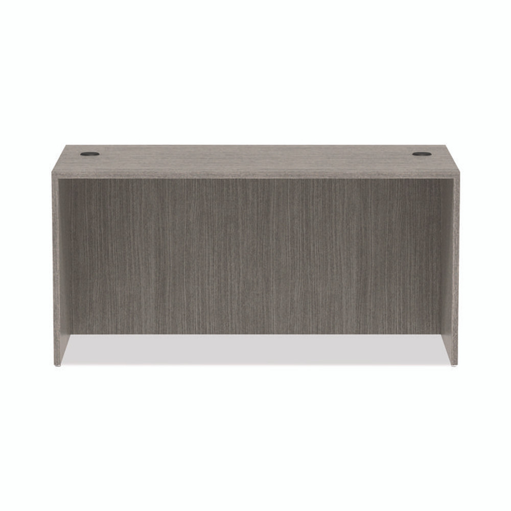 ALERA VA216030GY Alera Valencia Series Straight Front Desk Shell, 59.13" x 29.5" x 29.63", Gray