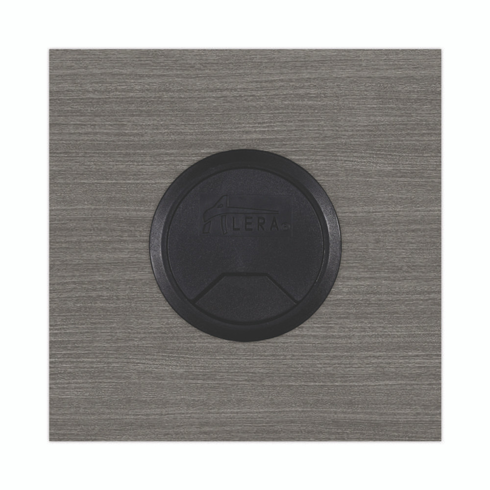 ALERA VA216030GY Alera Valencia Series Straight Front Desk Shell, 59.13" x 29.5" x 29.63", Gray