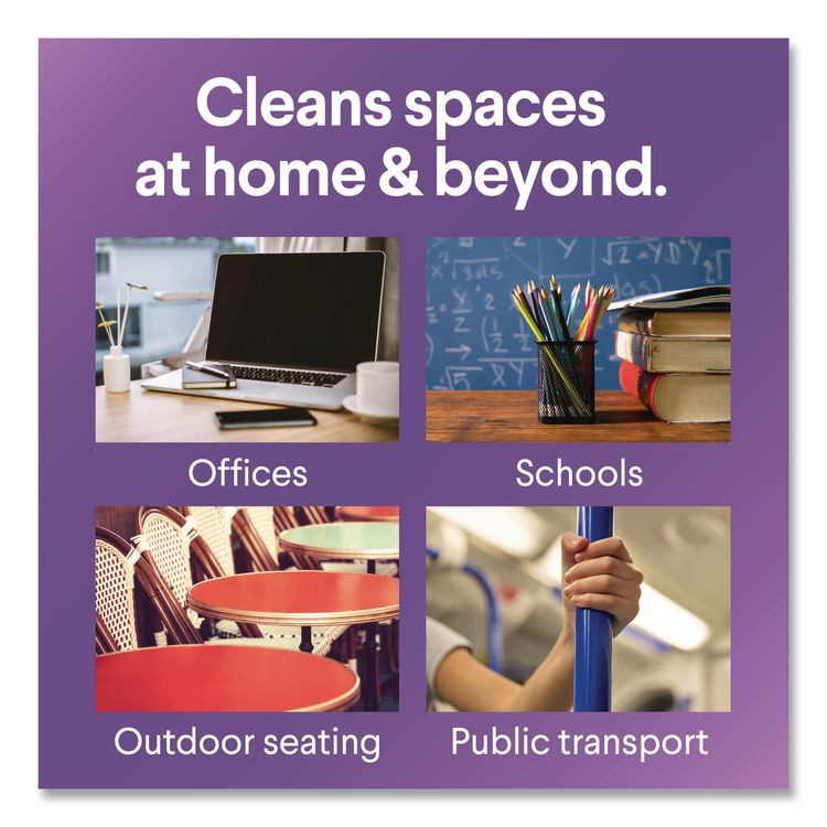 CLOROX SALES CO. 60523EA Scentiva Disinfecting Multi-Surface Cleaner, Bleach Free, Lavender and Jasmine, 32 oz Spray Bottle