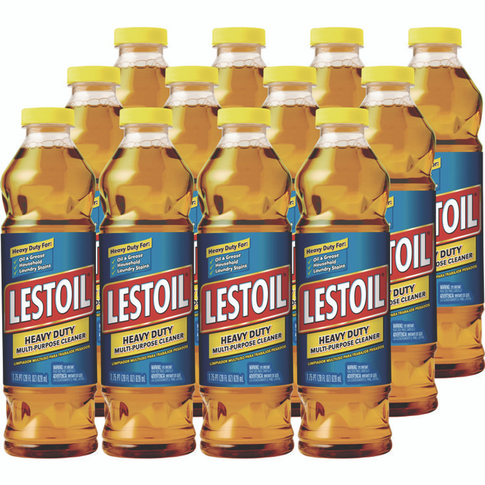 CLOROX SALES CO. Lestoil® 33910 Heavy Duty Multi-Purpose Cleaner, Pine, 28 oz Bottle, 12/Carton