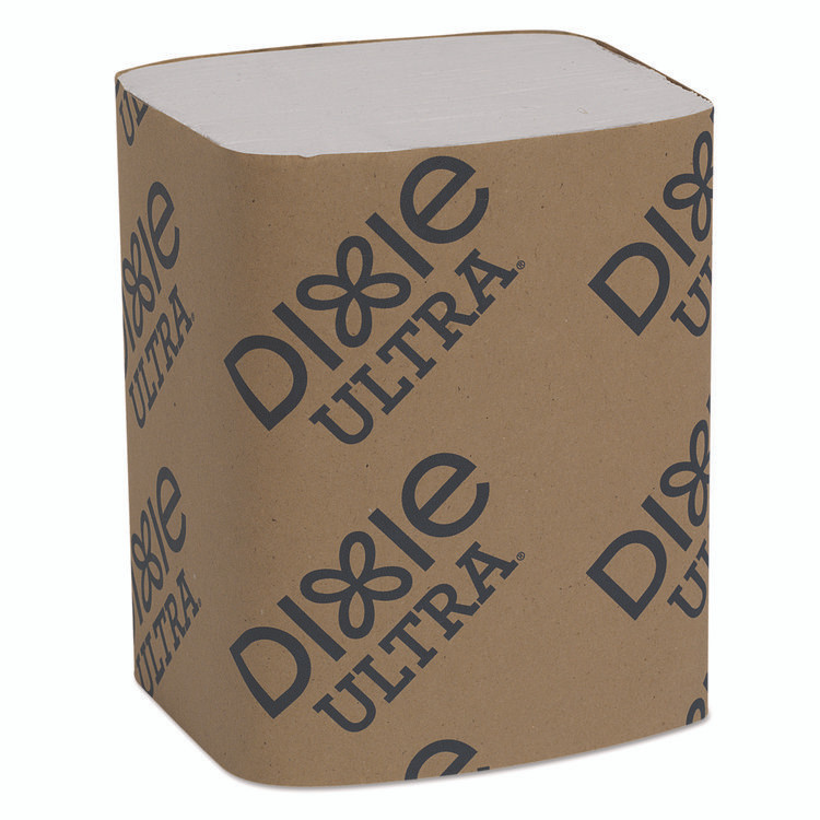 GEORGIA PACIFIC Dixie® 32006 Interfold Napkin Refills 2-Ply, 6.5 x 9.78, White, 6,000/Carton