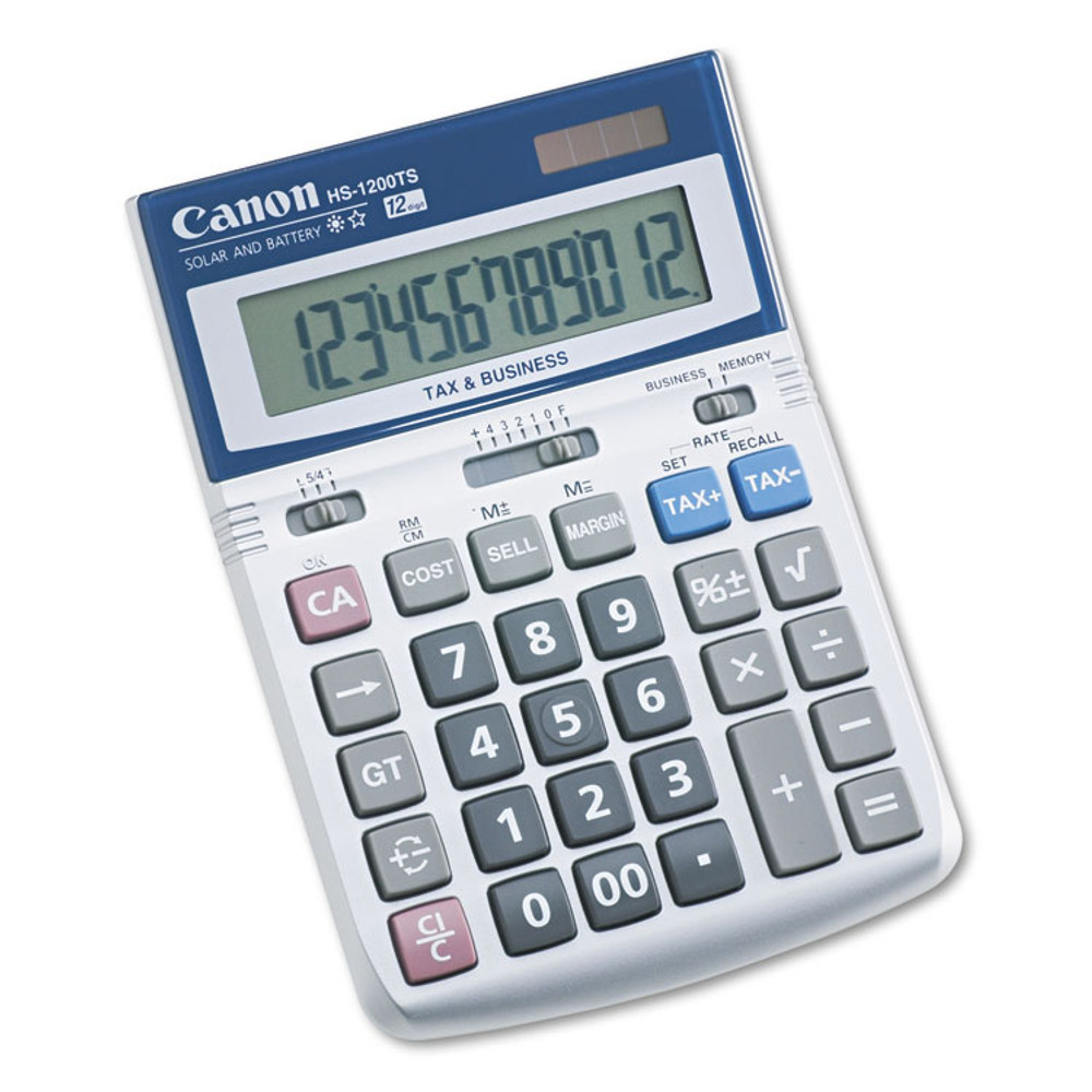 INNOVERA Canon® 7438A023AA HS-1200TS Desktop Calculator, 12-Digit LCD