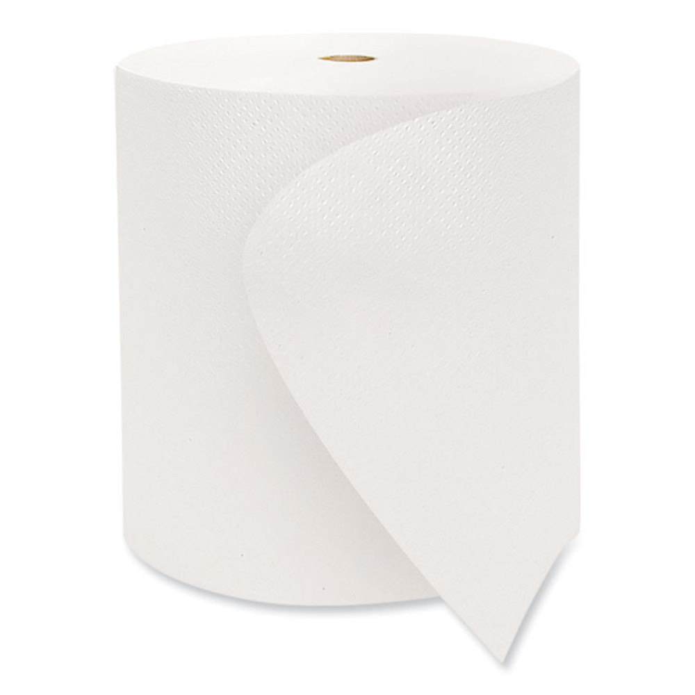 MORCON Tissue VW888 Valay Proprietary Roll Towels, 1-Ply, 8" x 800 ft, White, 6 Rolls/Carton