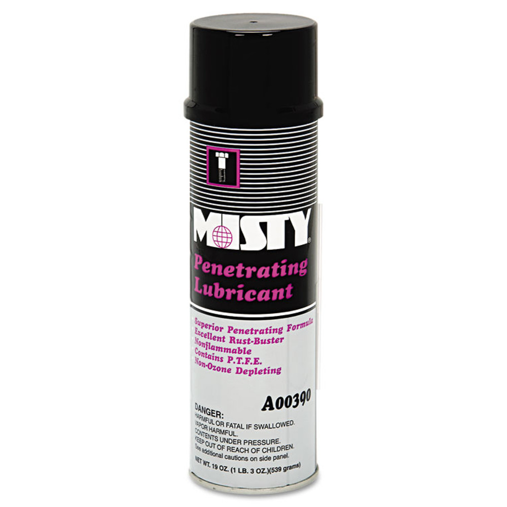 ZEP INC. Misty® 1002456 Penetrating Lubricant Spray, 19 oz Aerosol Can, 12/Carton