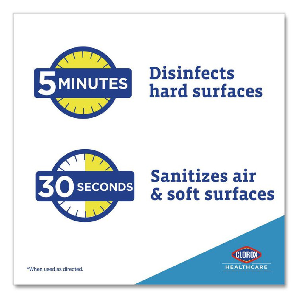 CLOROX SALES CO. Healthcare® 49100 Citrace Hospital Disinfectant and Sanitizer, Citrus, 14 oz Aerosol Spray, 12/Carton
