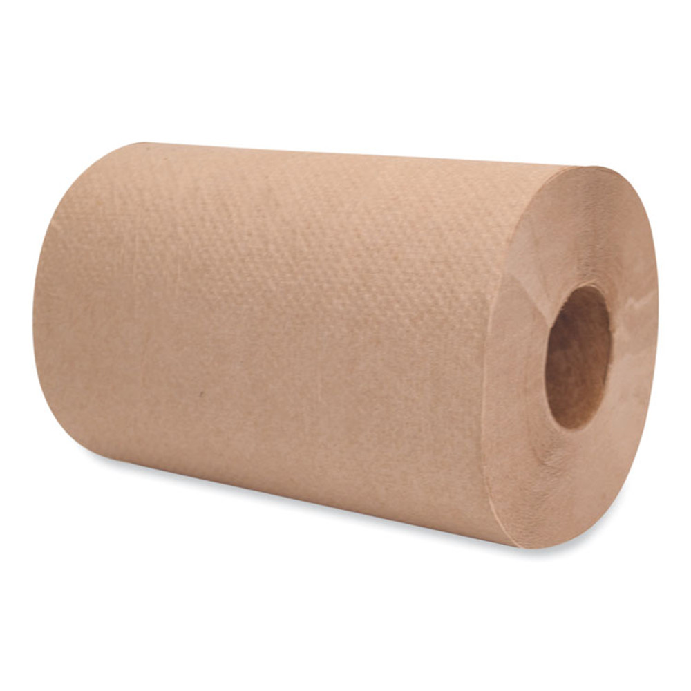 MORCON Tissue 12300R Morsoft Universal Roll Towels, 1-Ply, 7.88" x 300 ft, Brown, 12 Rolls/Carton