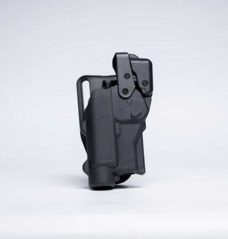 Alien Gear R3-M-0691-BK-RH-LL-A0-B Rapid Force Level III Duty Holster For Glock - Large Light