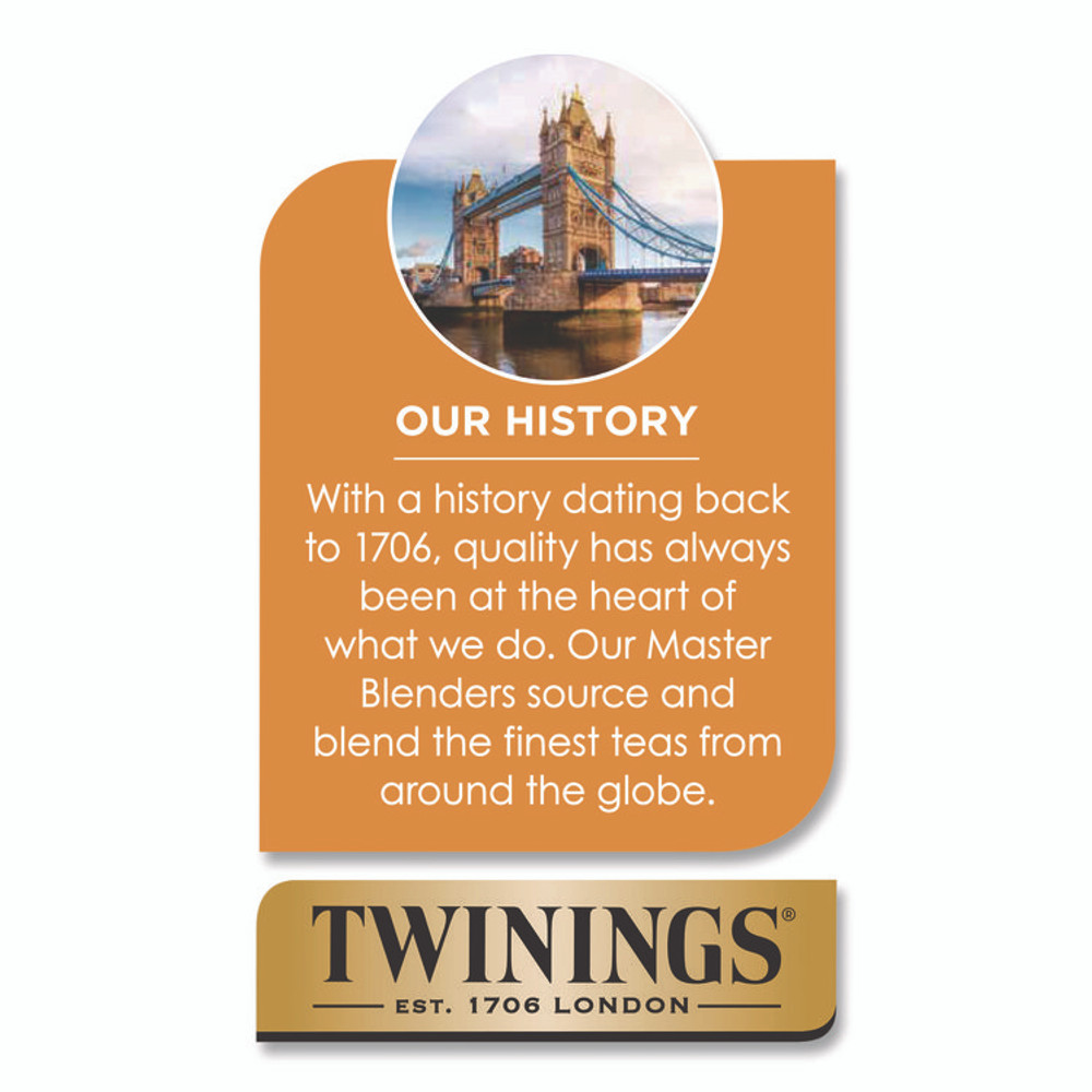 TWININGS NORTH AMERICA INC TNA23048 Iced Tea K-Cups, Unsweetened Black, 24/Box