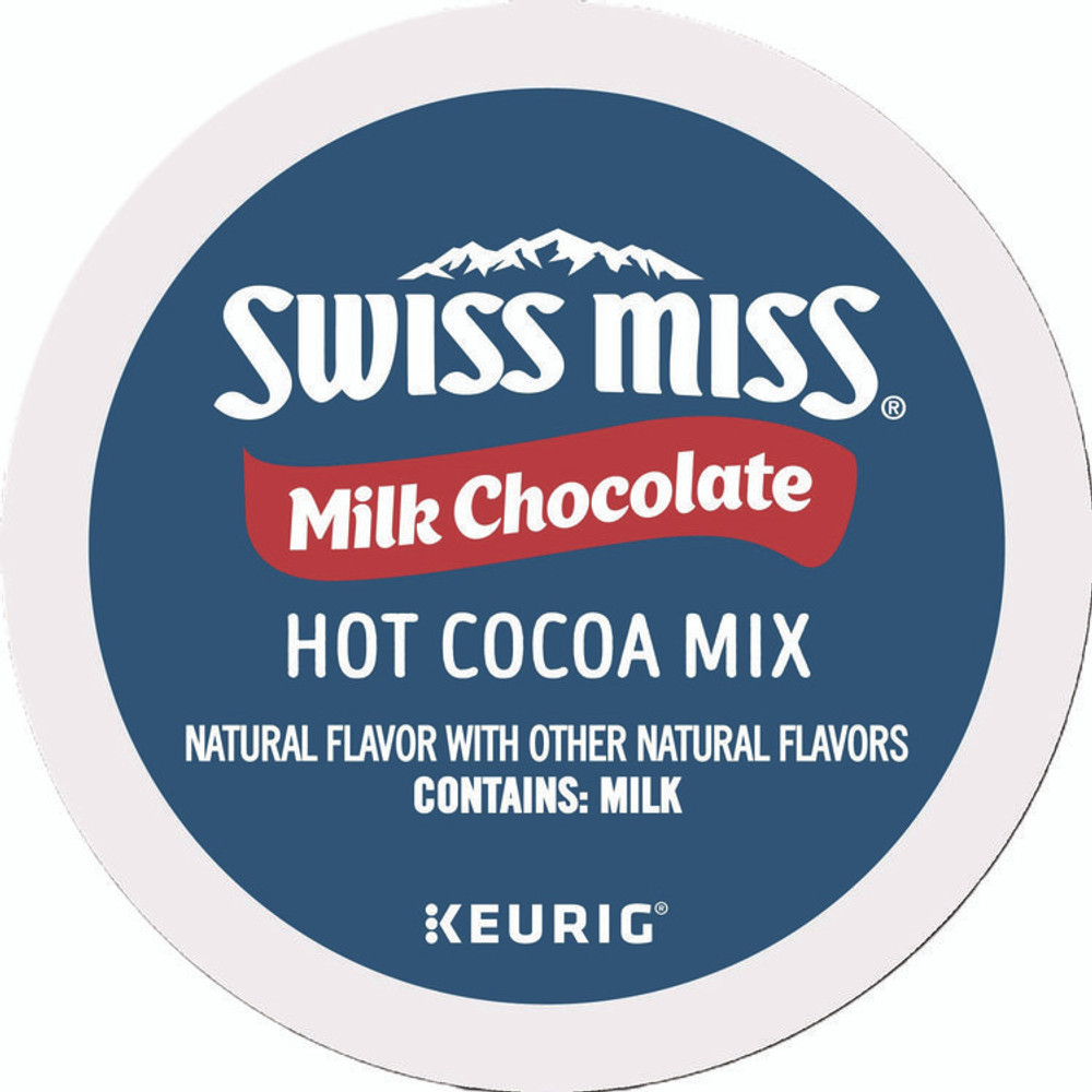 KEURIG DR PEPPER Swiss Miss® 8292CT Milk Chocolate Hot Cocoa K-Cups, 88/Carton