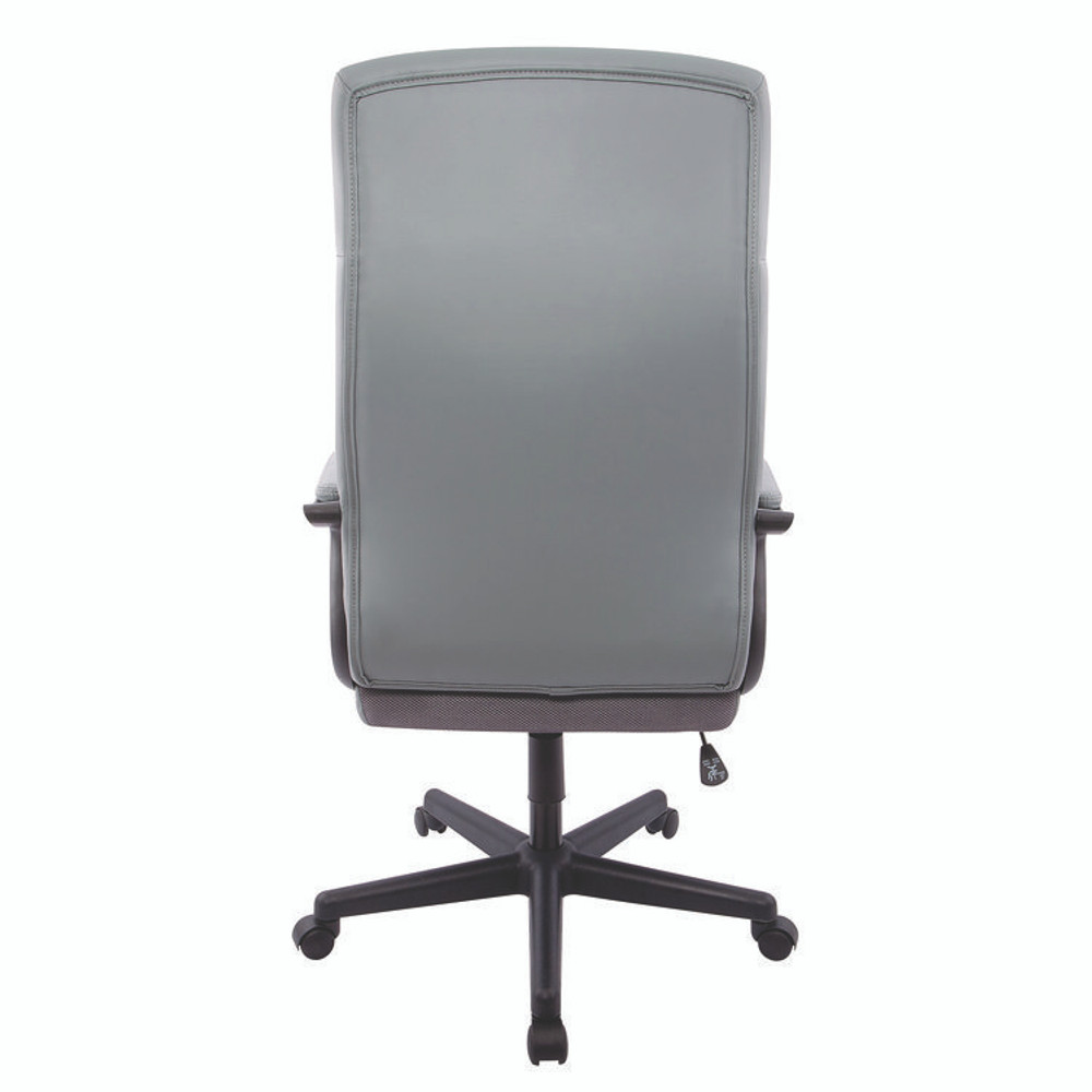 ALERA ON41B49 Alera Oxnam Series High-Back Task Chair, Supports Up to 275 lb, 17.56 to 21.38 Seat Height, Gray Seat, Gray Back, Black Base