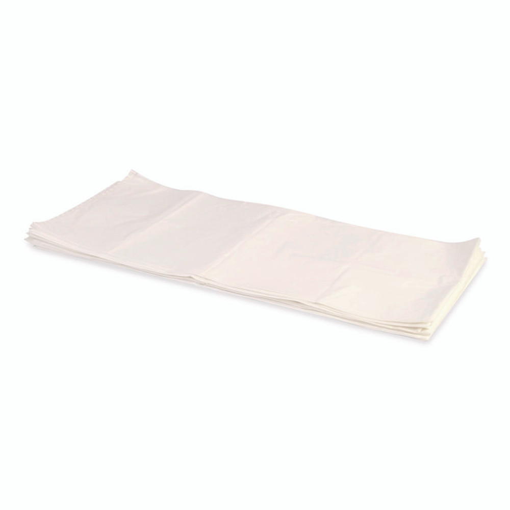 HERITAGE 888944 Low-Density Can Liners, 10 gal, 0.35 mil, 24" x 23", Clear, Flat Pack, 1,000/Carton