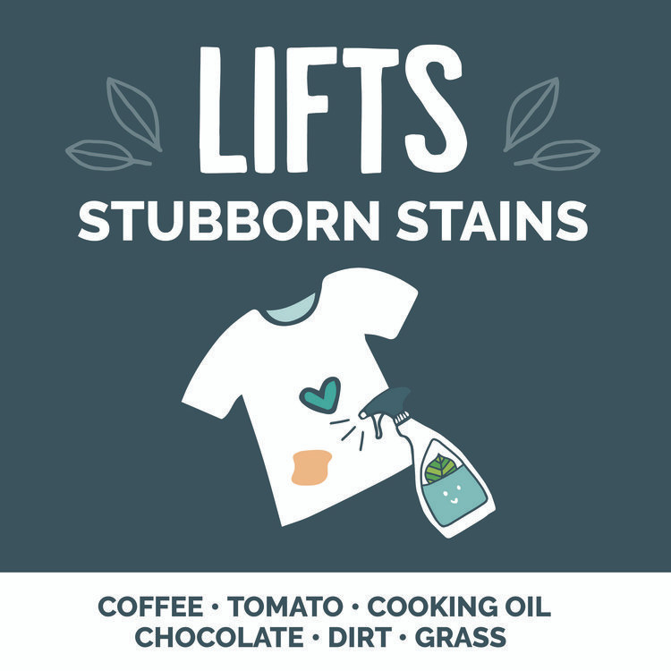 SEVENTH GENERATION 67362378 Laundry Stain Remover, Fragrance-Free, 16 oz Spray Bottle, 8/Carton