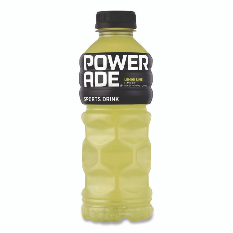 COCA-COLA POWERADE® 049000003697 Sports Drink, Lemon Lime, 20 oz Bottle, 24/Pack