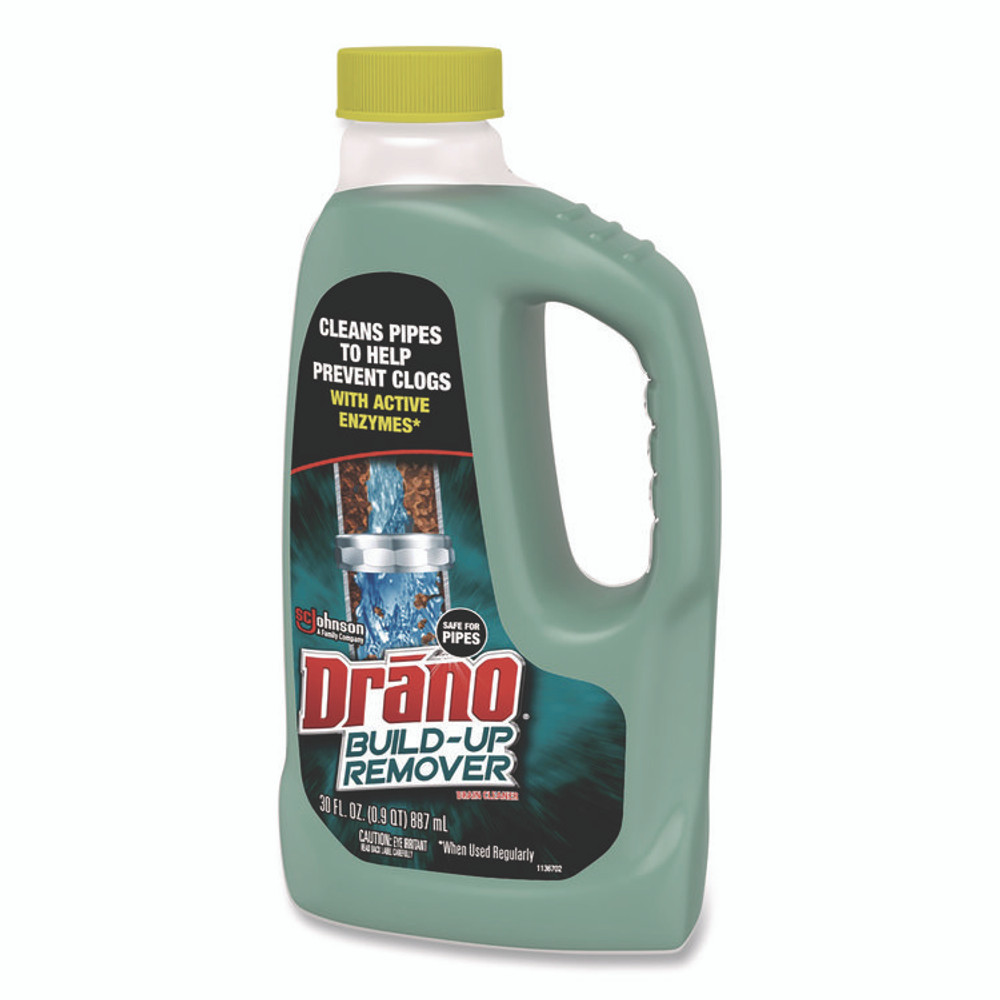 SC JOHNSON Drano® 335707 Buildup Remover Drain Cleaner, 30 oz Bottle