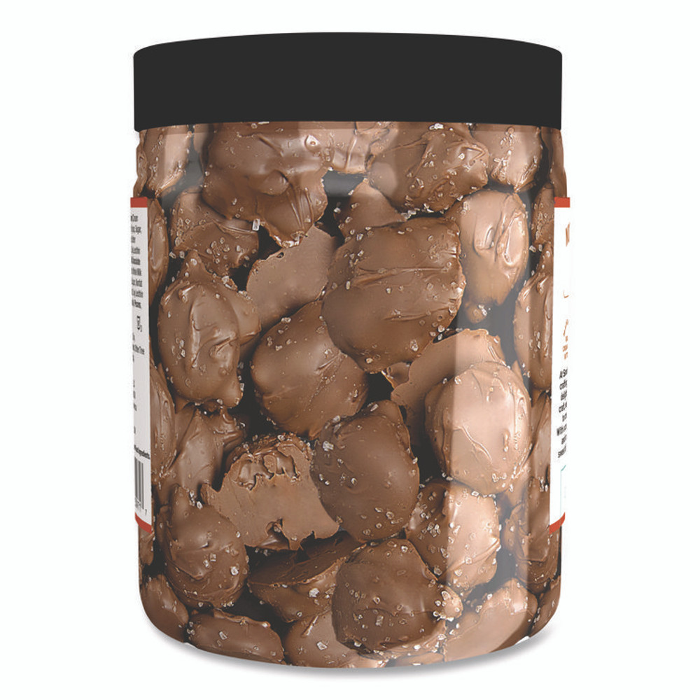 MORLEY CANDY MAKERS INC Sanders® MRY30987 Small Batch Wonders Dark Chocolate Sea Salt Caramels, 18 oz Tub