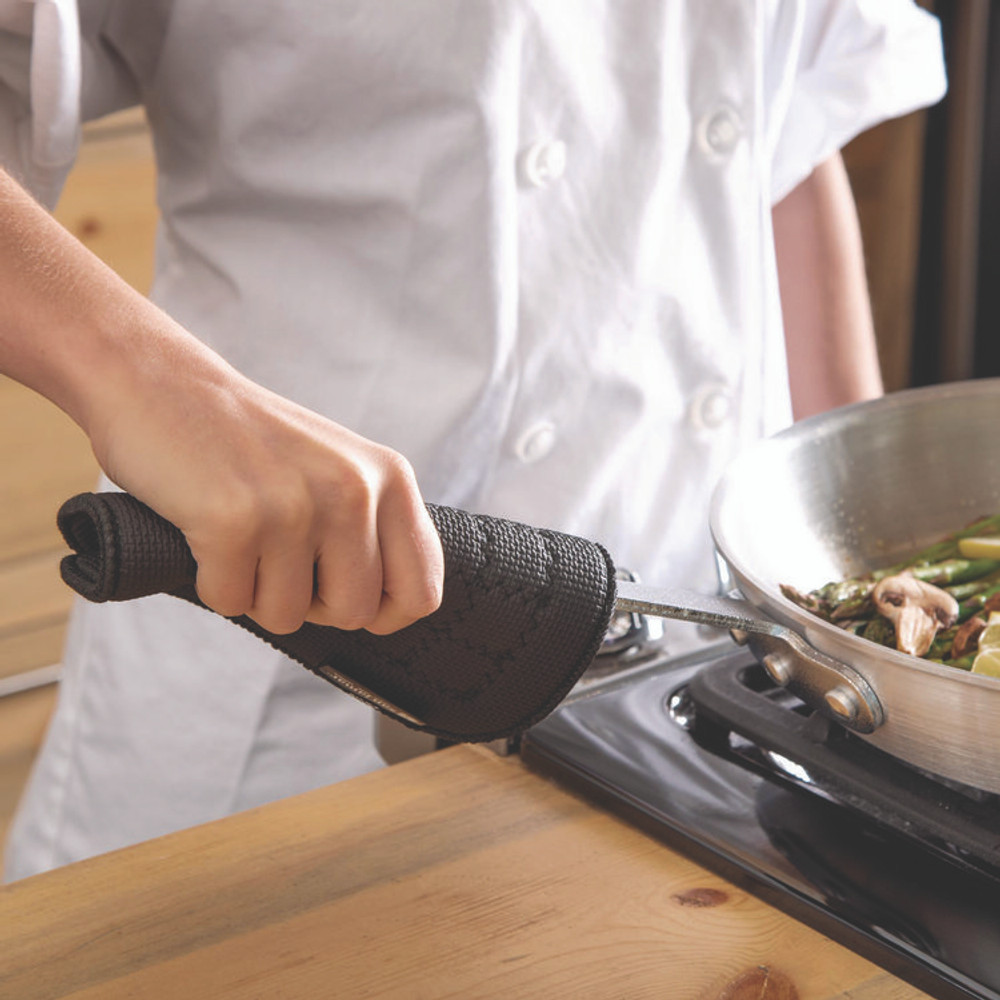 CFS BRANDS San Jamar® UHP77BK Ultigrip Hot Pad, 11.5", Neoprene, Black