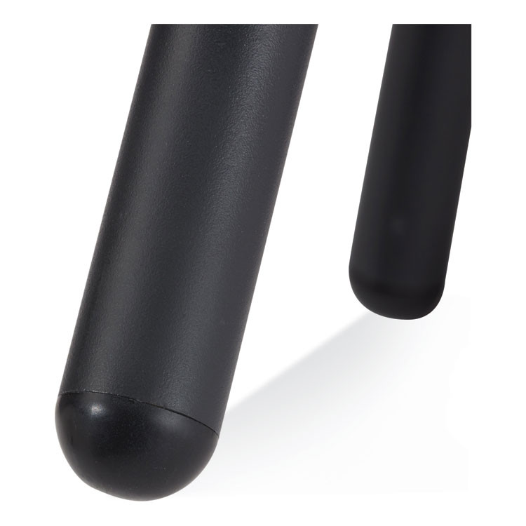 NATIONAL PUBLIC SEATING NPS® 6800W10 6800 Series Height Adjustable Wood Seat Swivel Stool, Supports Up to 300 lb, 19" to 25" Seat Height, Maple Seat/Black Base