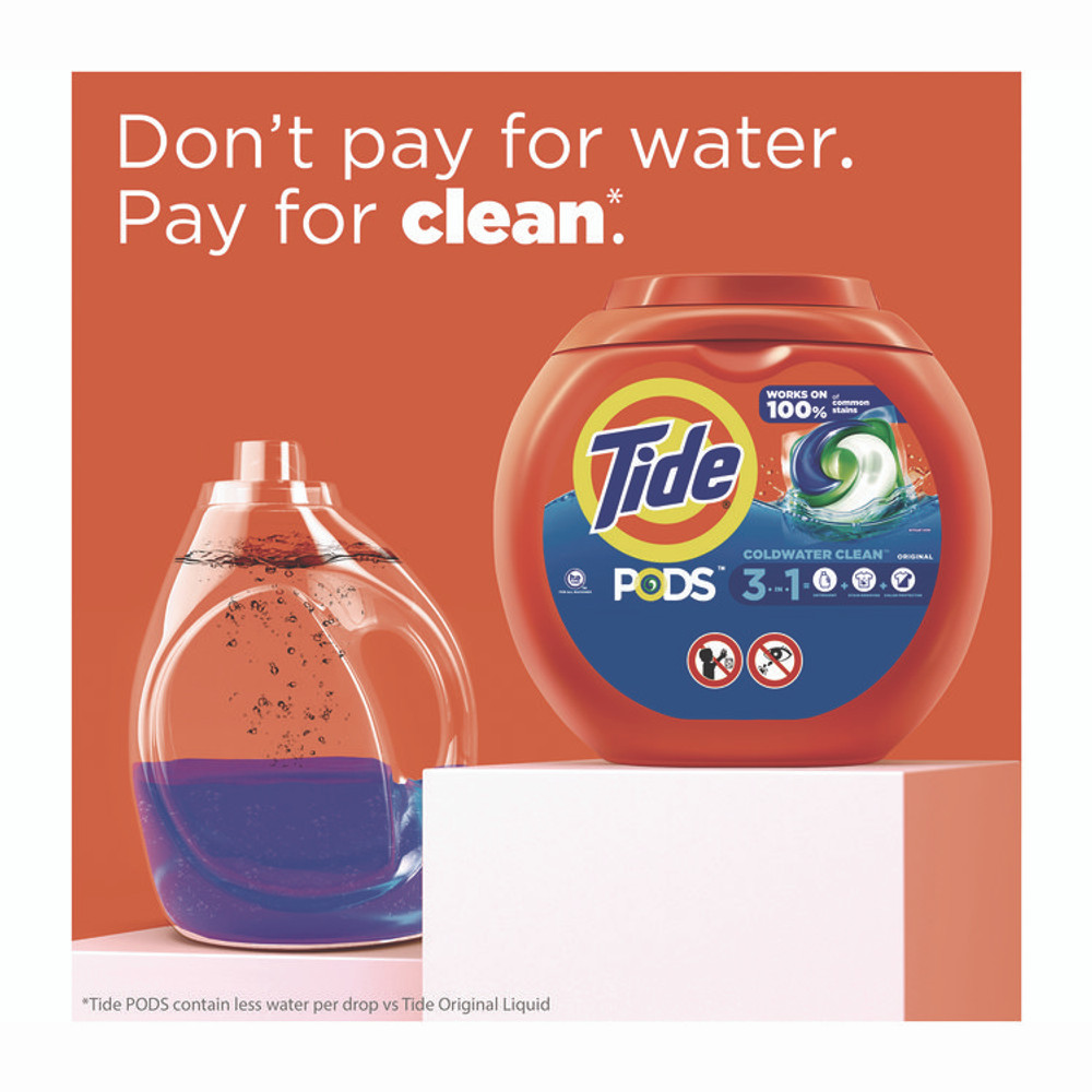 PROCTER & GAMBLE Tide® 09165 PODS Laundry Detergent, Tide Original, 76 Pods