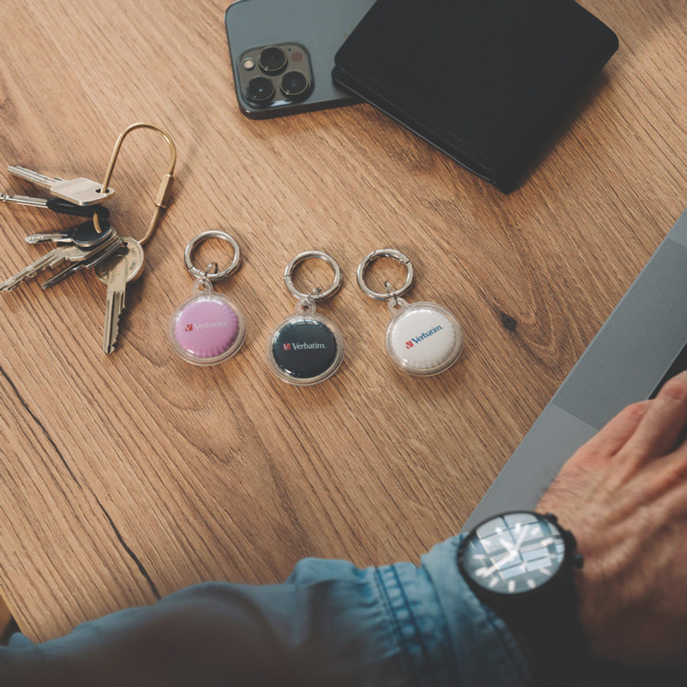 VERBATIM CORPORATION 32133 My Finder Bluetooth Coin Tracker for Apple iOS, Black