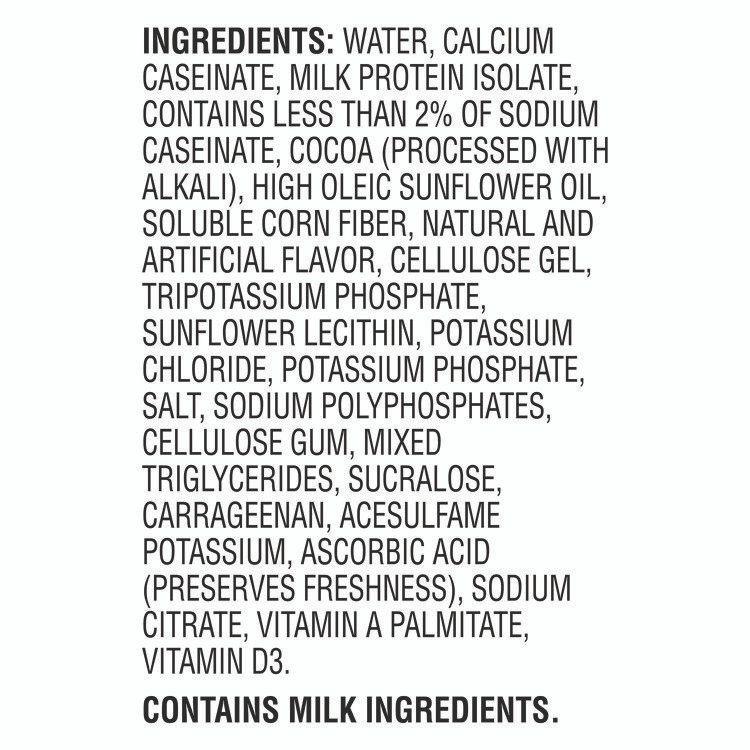 HORMEL FOODS, LLC MUSCLE MILK PROTEIN™ 22002378 Genuine Chocolate Protein Shake, 11 oz Carton, 18/Carton