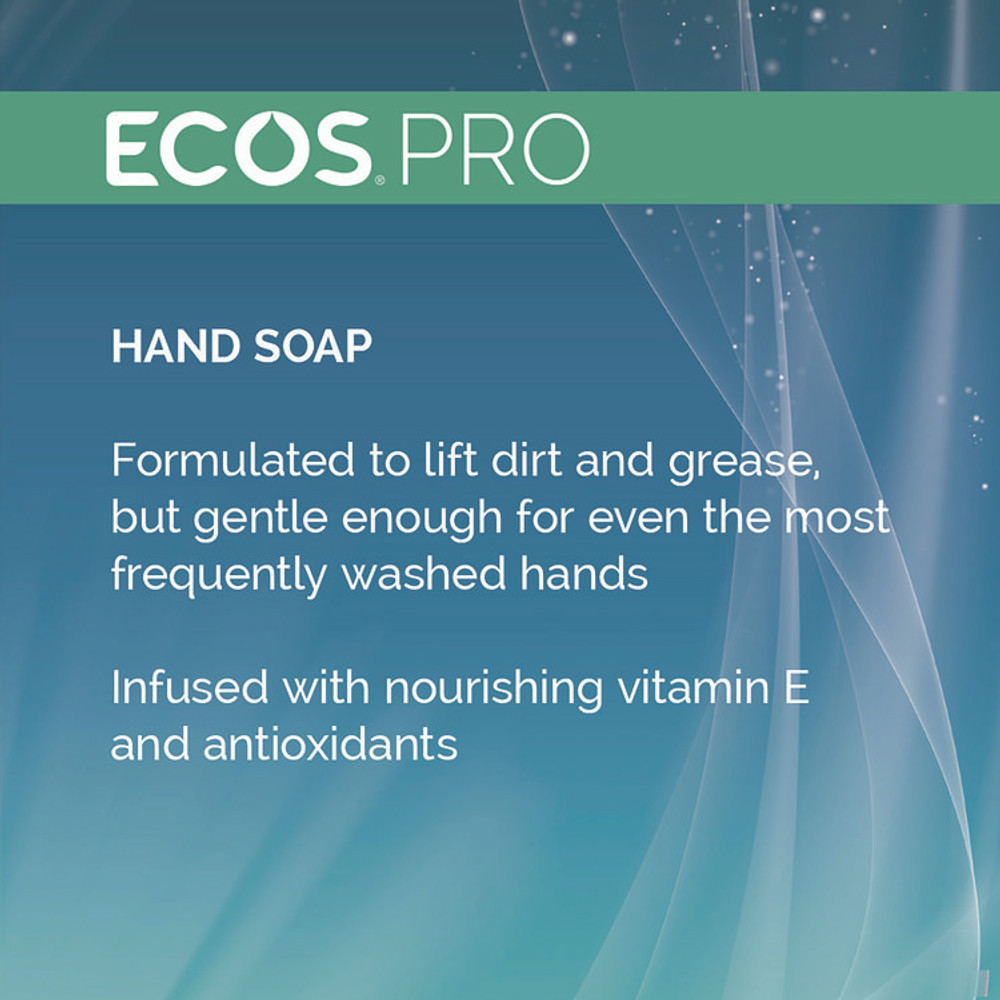EARTH FRIENDLY PRODUCTS ECOS® PL96636CT Liquid Hand Soap, Free and Clear, 17 oz, 6/Carton