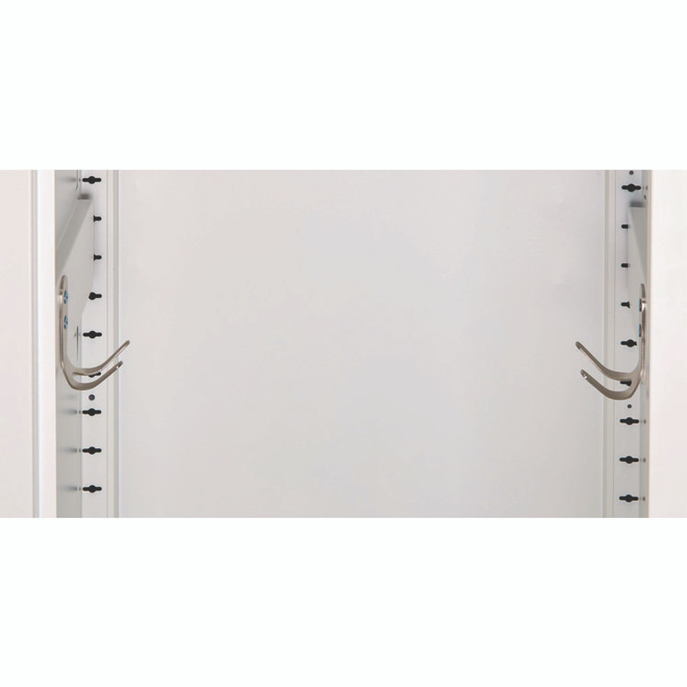 ADIROFFICE I62901BLK Steel Storage Locker, 1 Compartment, 15 x 15 x 48, Black
