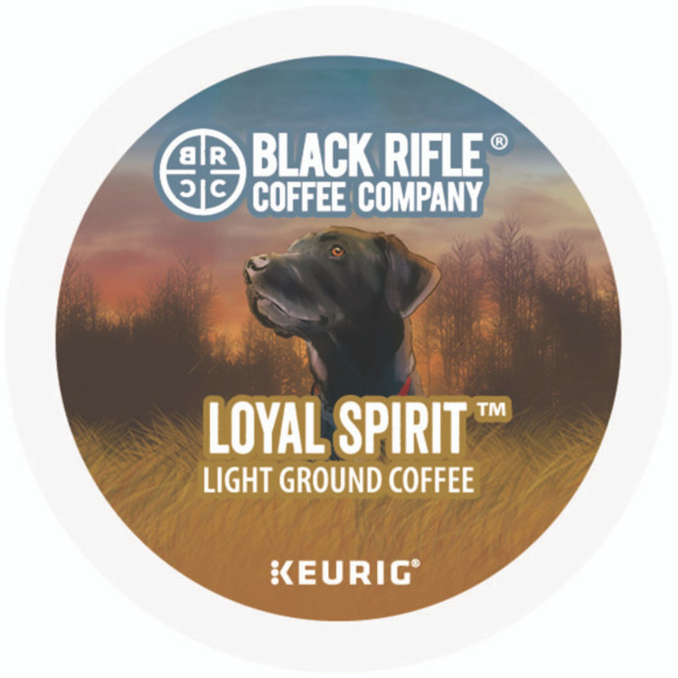 KEURIG DR PEPPER Black Rifle® Coffee Company 0571 Loyal Spirit Coffee K-Cups, 22/Box