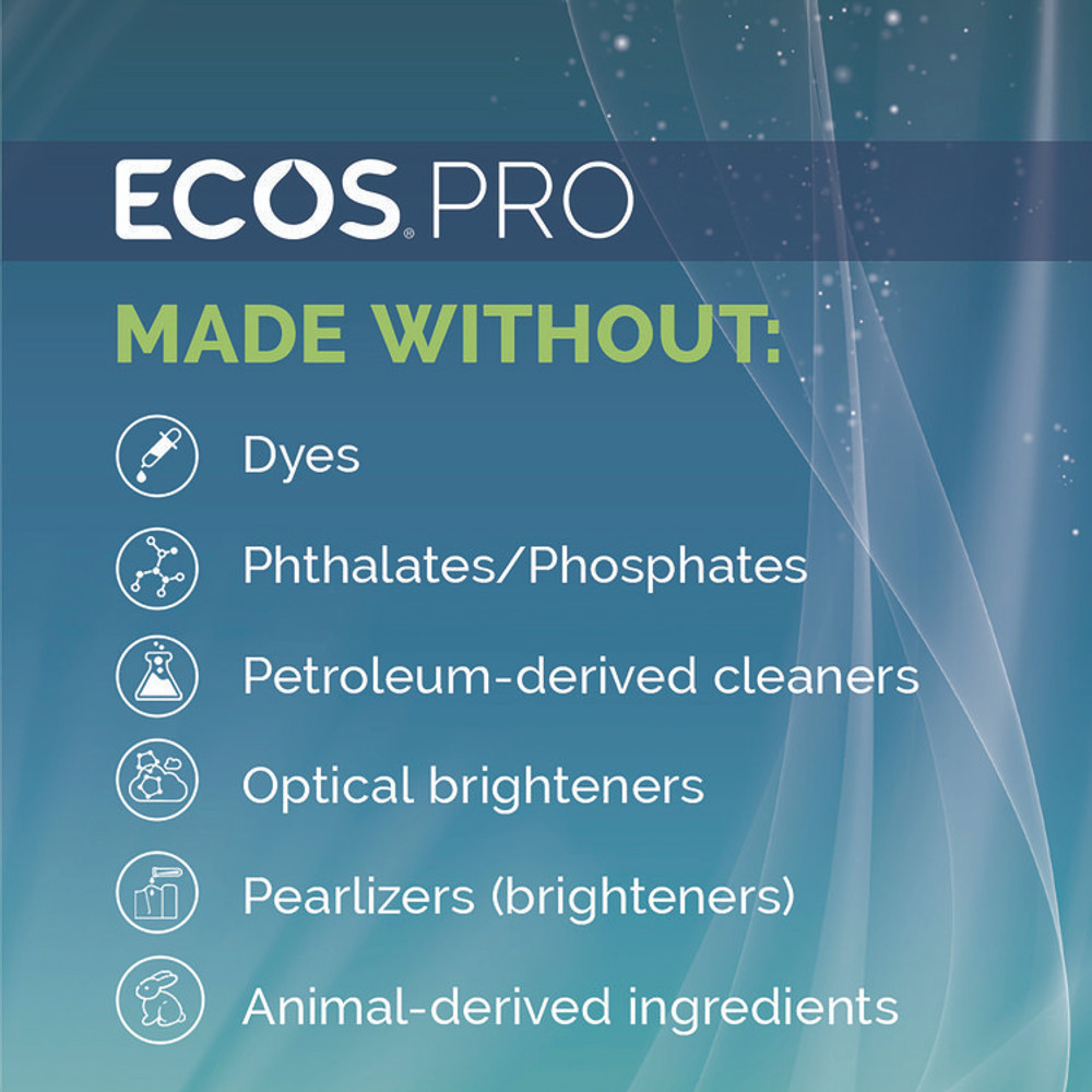 EARTH FRIENDLY PRODUCTS ECOS® PL937202CT Laundry Detergent Liquid, Magnolia and Lily Scent, 170 oz Jug, 2/Carton