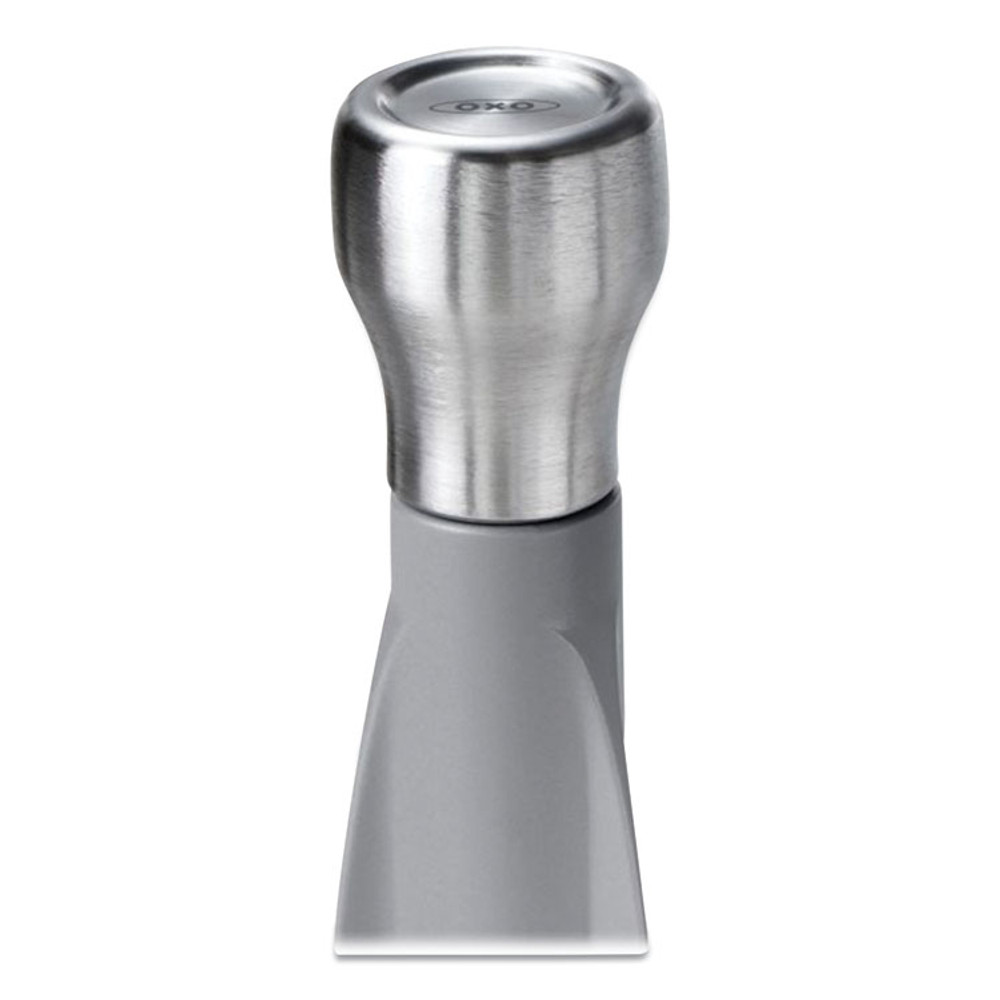 OXO 13245000 Good Grips Steady Paper Towel Holder, Stainless Steel, 8.1 x 7.8 x 14.5, Gray/Silver
