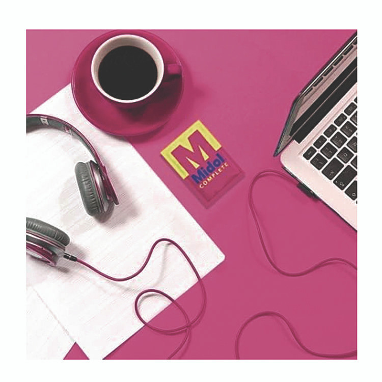 ACME UNITED CORPORATION Midol® 64458 Complete Menstrual Caplets, 2/Pack, 30 Packs/Box