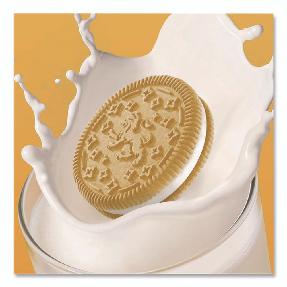 RIP VAN RVW62001 Leos Golden Vanilla Sandwich Cookies, 2 Cookies/Pack, 10 Packs/Box