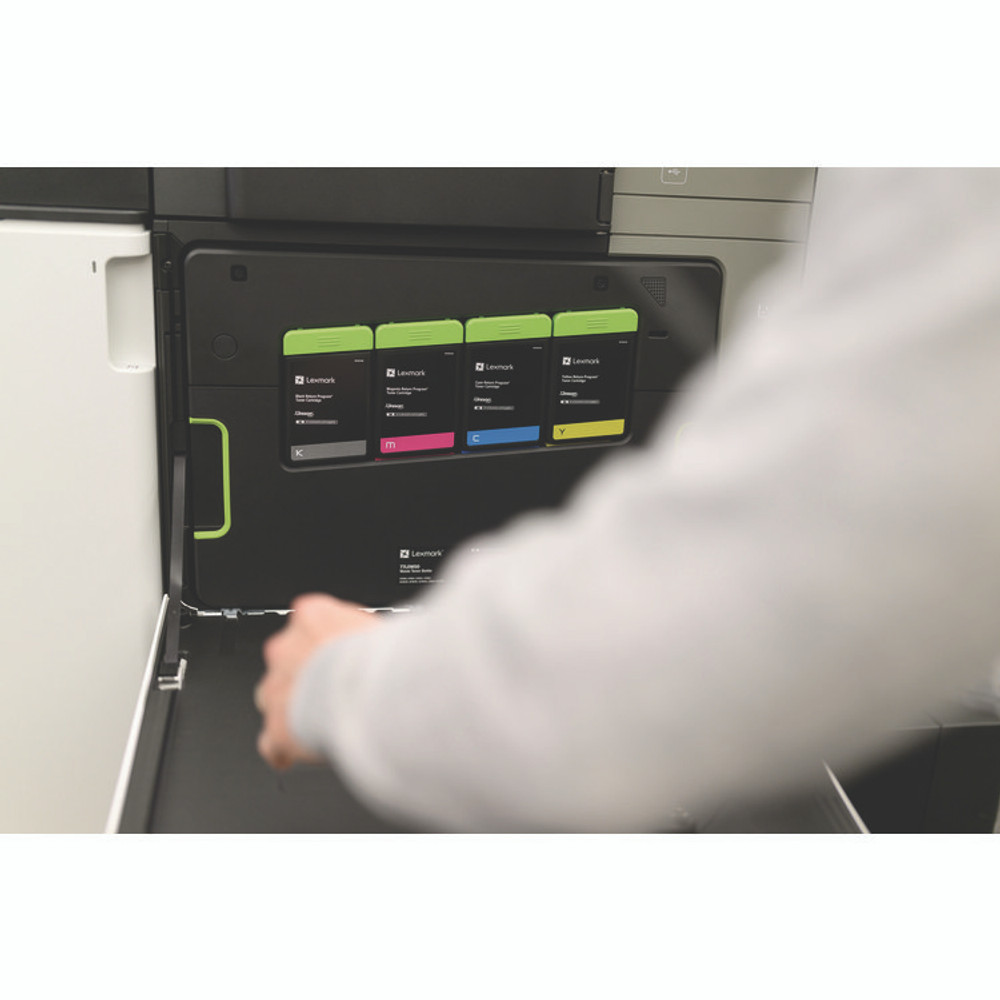 LEXMARK INT'L, INC. 77L1HC0 77L1HC0 High-Yield Toner, 46,900 Page-Yield, Cyan