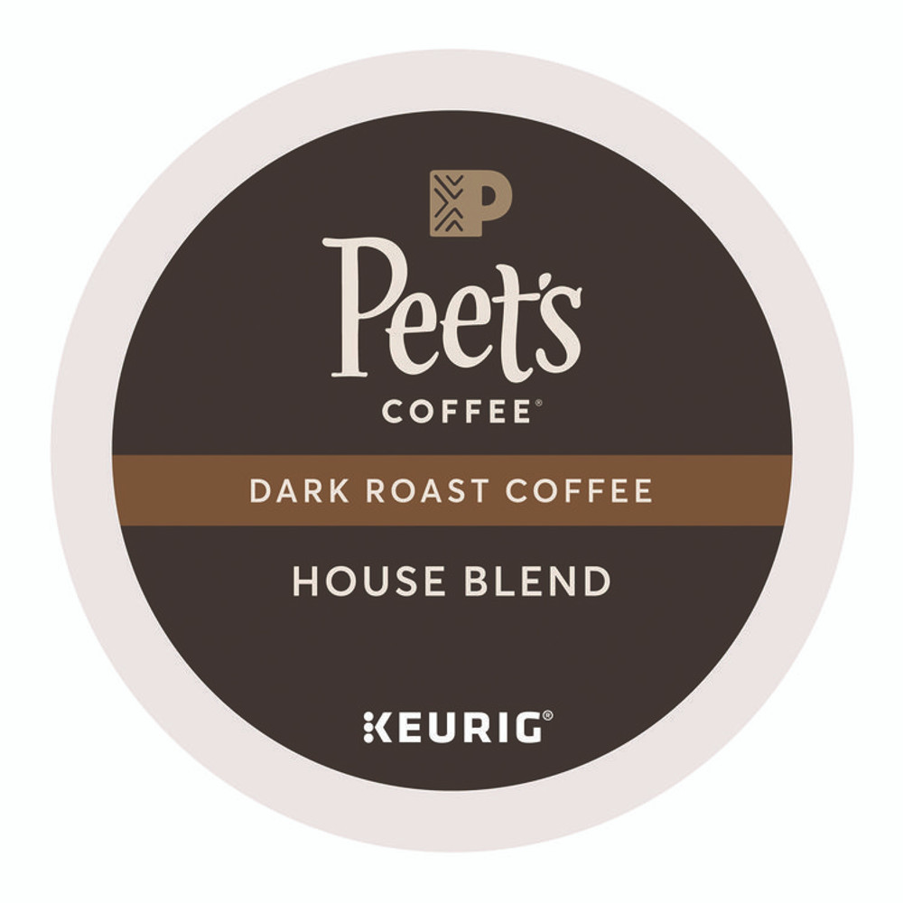 PEETS Peet's Coffee & Tea® 6546 House Blend Coffee K-Cups, 22/Box