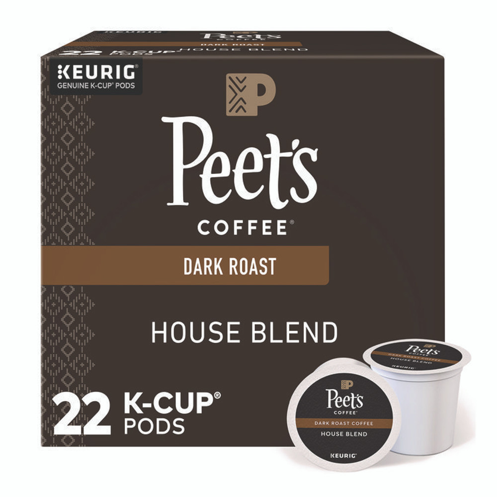 PEETS Peet's Coffee & Tea® 6546 House Blend Coffee K-Cups, 22/Box