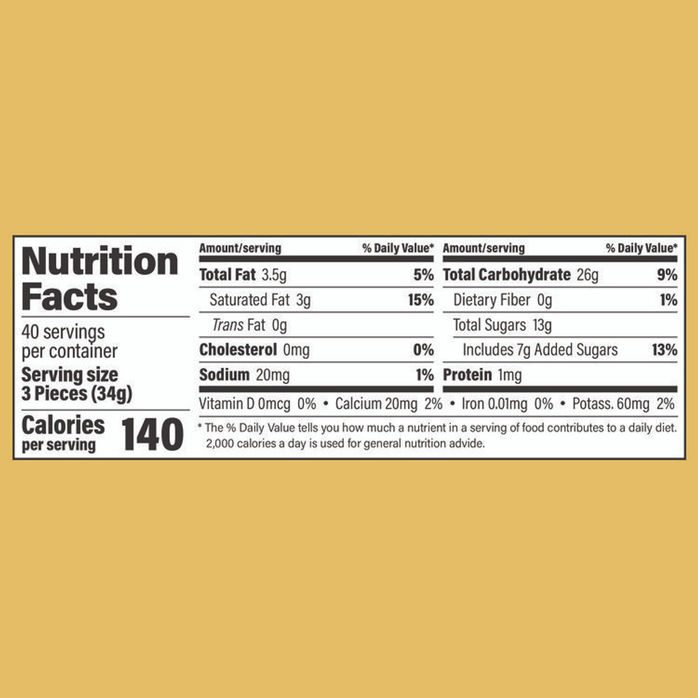 GOETZE'S CANDY COMPANY Goetze’s 22002357 Caramel Creams Candy, Caramel, 48 oz Bag