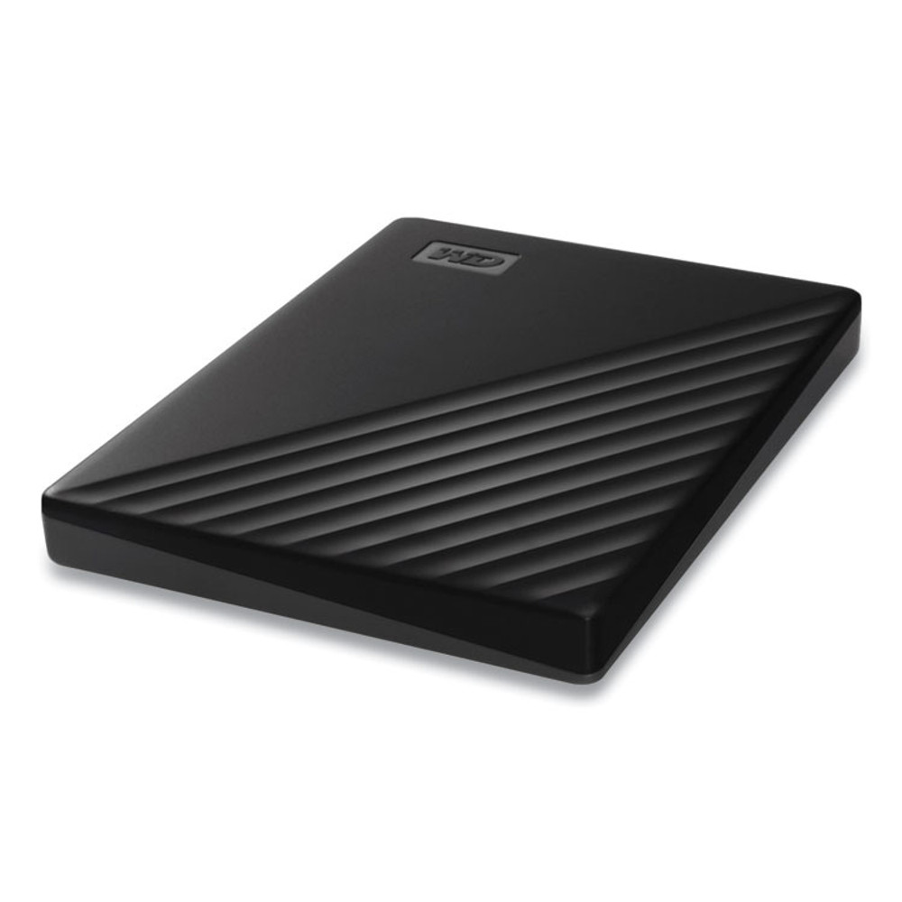 WESTERN DIGITAL TECH. WD BYVG0020BBK MY PASSPORT External Hard Drive, 2 TB, USB 3.2, Black