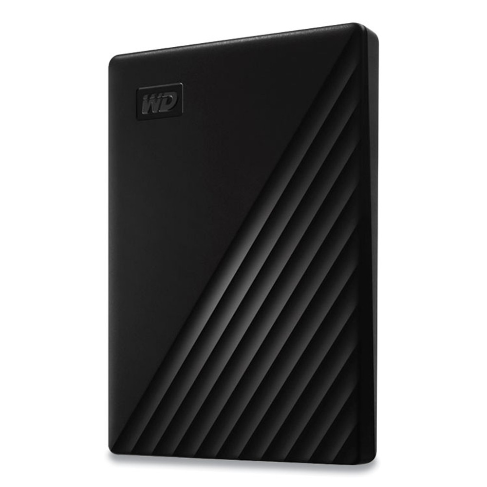 WESTERN DIGITAL TECH. WD BYVG0020BBK MY PASSPORT External Hard Drive, 2 TB, USB 3.2, Black