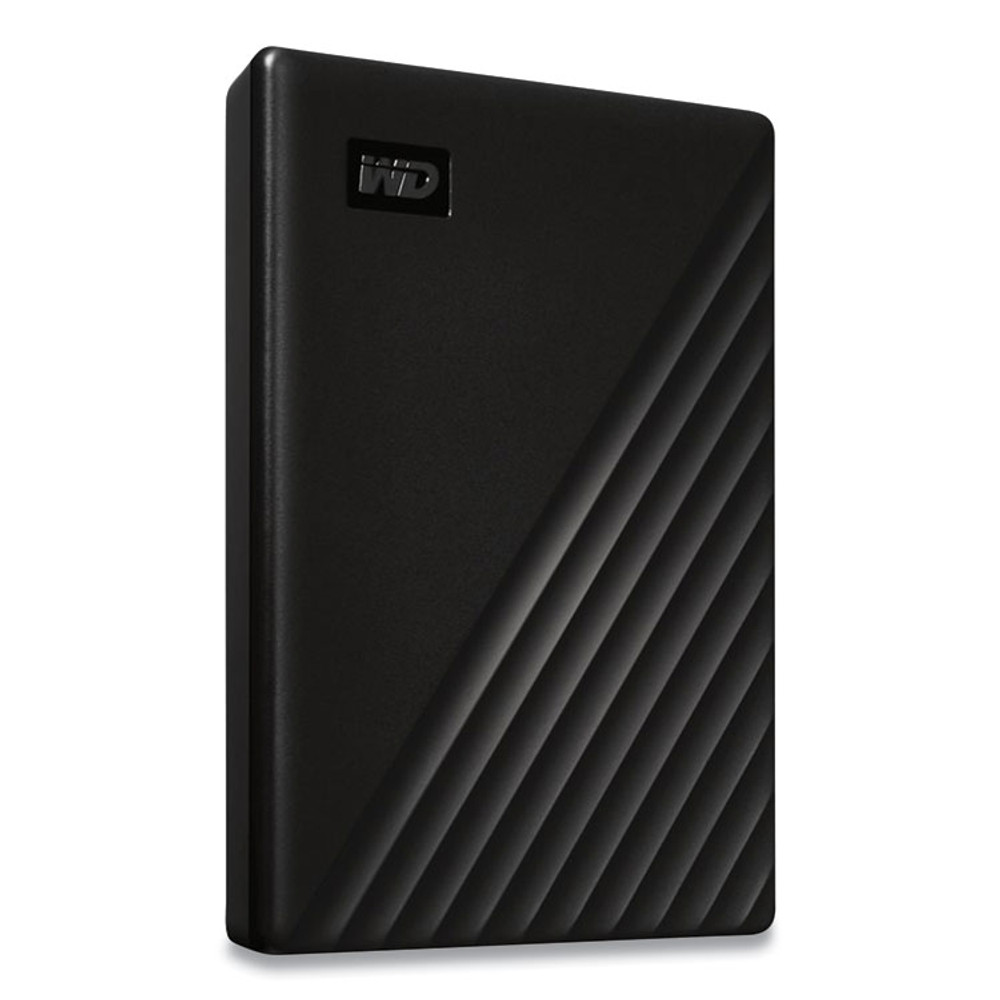 WESTERN DIGITAL TECH. WD BYVG0020BBK MY PASSPORT External Hard Drive, 2 TB, USB 3.2, Black