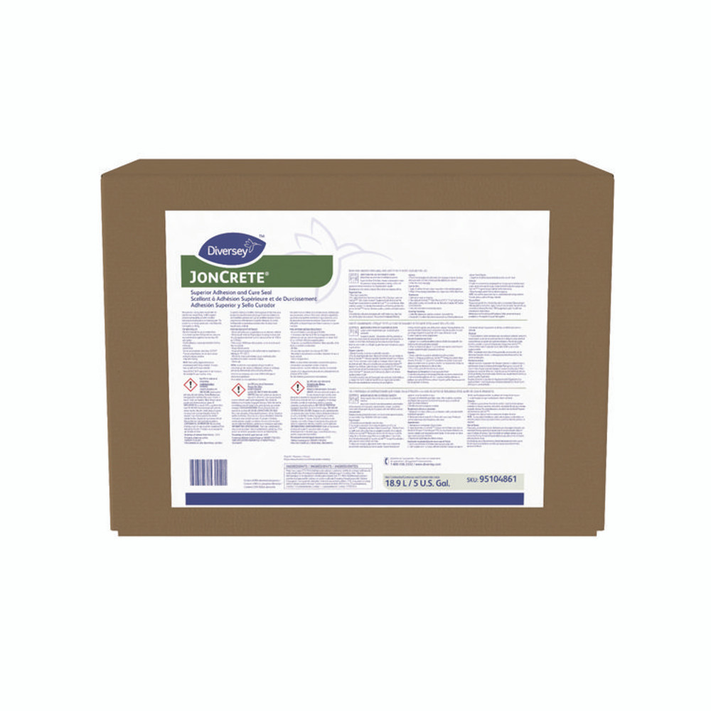 DIVERSEY 95104861 JonCrete Superior Adhesion and Cure Seal, 5 gal Envirobox Container