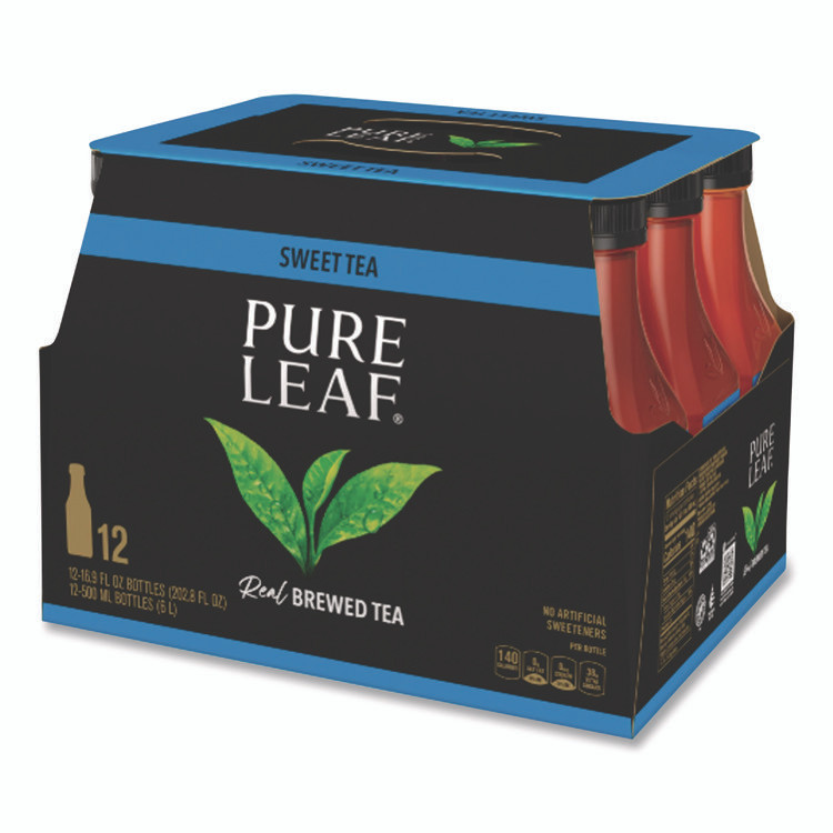PEPSICO Pure Leaf® 134071 Iced Tea, Sweet Tea, 18.5 oz, 12/Carton