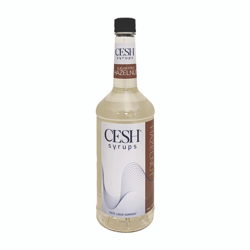 MOUNTAIN MANUFACTURING CESH™ GRE79216 Sugar-Free Hazelnut Syrup, 33.81 oz Bottle, 2/Carton