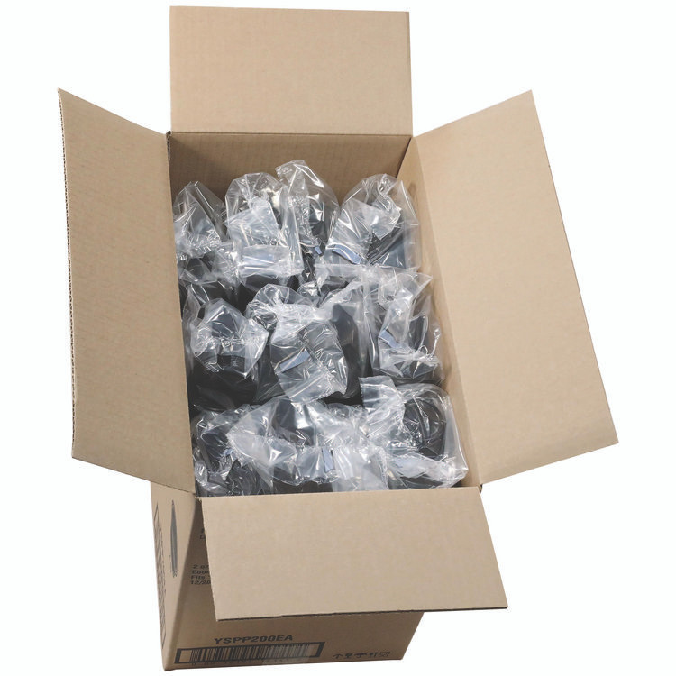 PACTIV EVERGREEN CORPORATION YSPP200EA Plastic Portion Cup, 2 oz., Black, 2,400/Carton