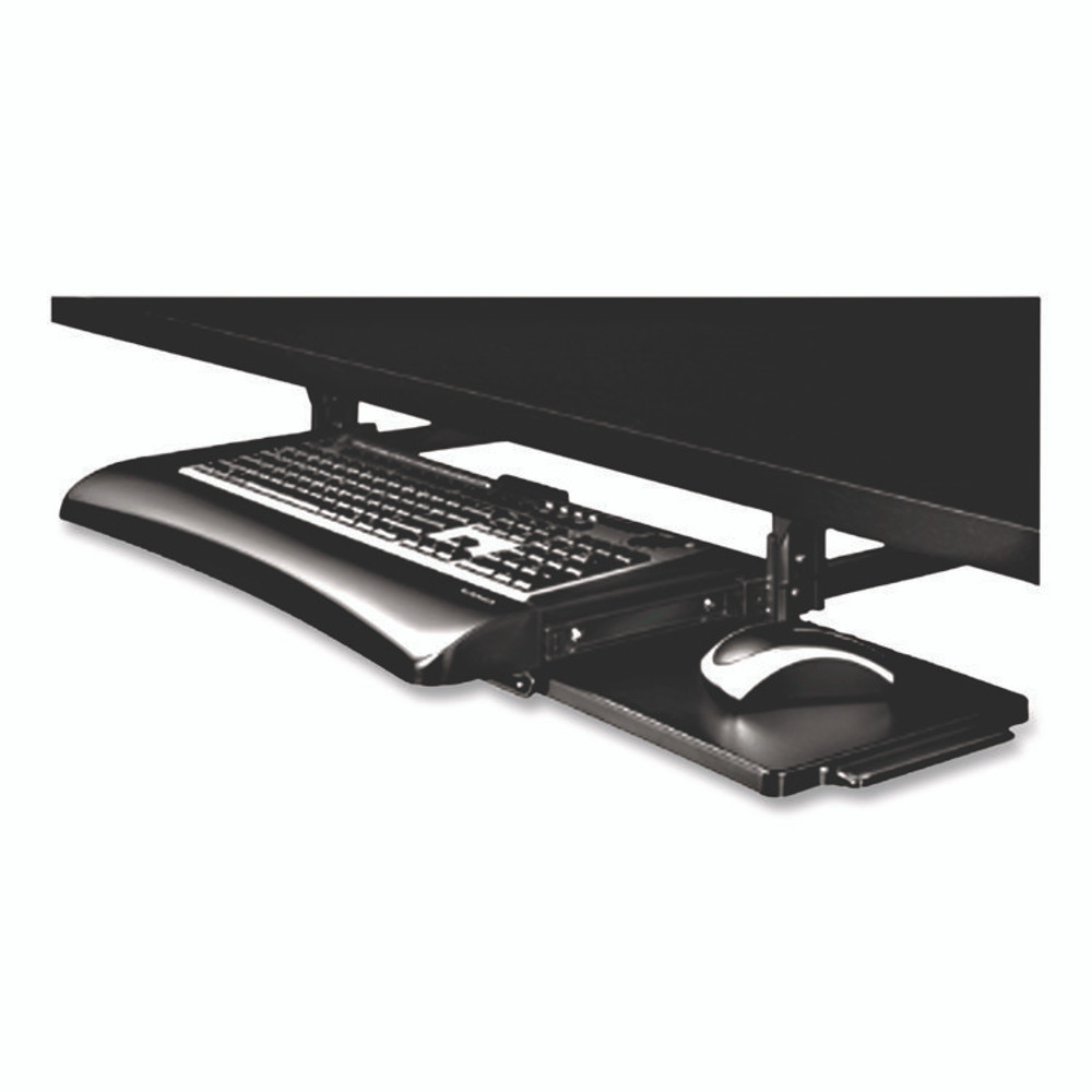 FELLOWES MFG. CO. 9140304 Office Suites Underdesk Keyboard Drawer, Black